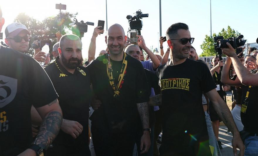 Σπανούλης: «Αυτή η υπέροχη υποδοχή είναι για την αρχή του οράματος του Άρη» thumb