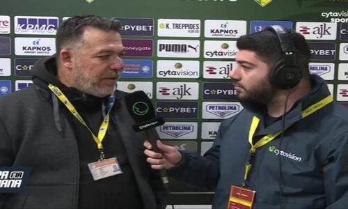 «Δεν σκεφτόμαστε την πλευρά του χαμένου... αν θέλουμε να διατηρηθούμε εντός στόχων» thumb