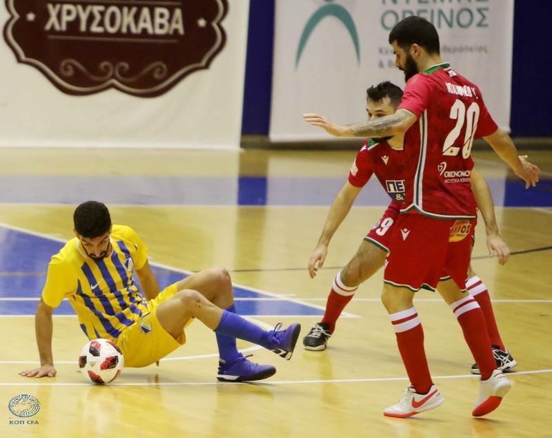 Futsal: Απόψε στις 19:00 το ΑΠΟΕΛ-Ομόνοια thumb