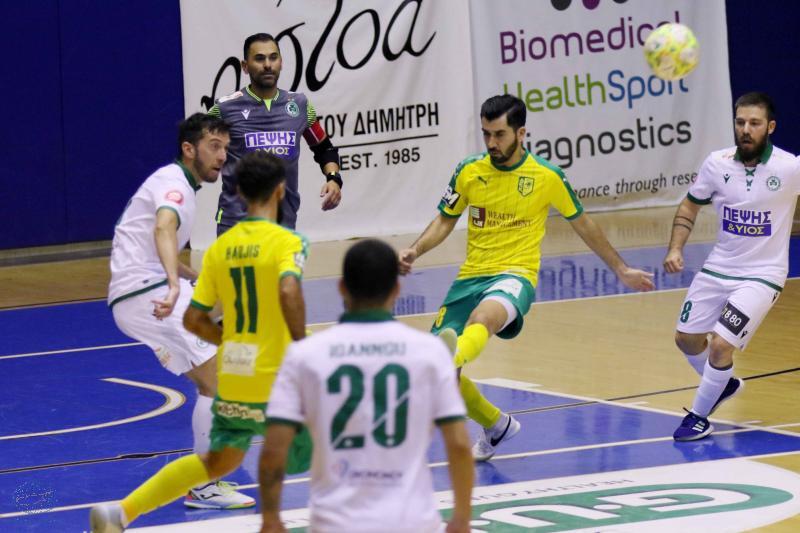 Futsal: Ομόνοια - ΑΕΚ απόψε από τη Cytavision thumb