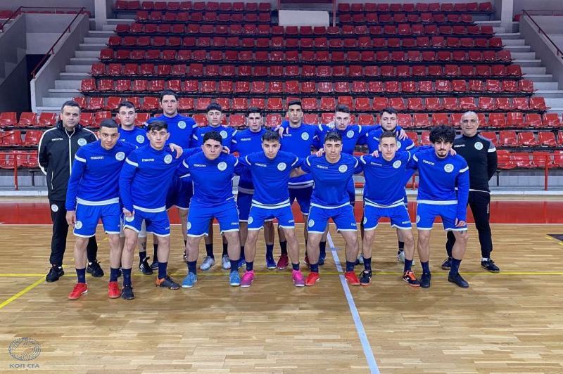 Σήμερα το πρώτο φιλικό της Εθνικής Νέων Futsal στο Μαυροβούνιο thumb