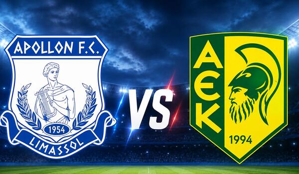 LIVE: Απόλλων - ΑΕΚ (19:30) image
