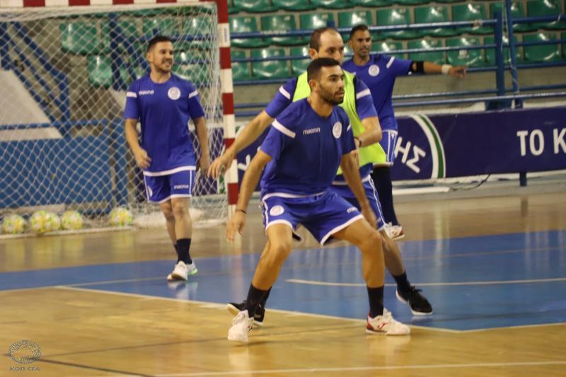 Εθνική Futsal: Άρχισε την προετοιμασία ενόψει Μολδαβίας thumb