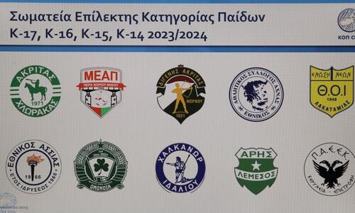 Επίλεκτη Κατηγορία Παίδων: Το πρόγραμμα της πρεμιέρας  thumb