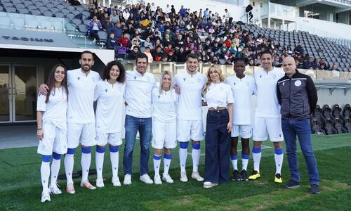 Backstage απο τα γυρίσματα του βίντεο για το UEFA Euro U17 2024 thumb