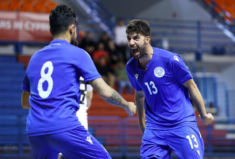 Νίκη με ανατροπή για την Εθνική Futsal επί της Εσθονίας thumb