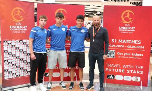 Εκδήλωση για ενημέρωση του κοινού για το UEFA EURO U-17 στο Mall of Cyprus thumb