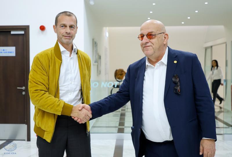 Στην Κύπρο ο Τσέφεριν: «Το ποδόσφαιρο εδώ πάει πάρα πολύ καλά» thumb