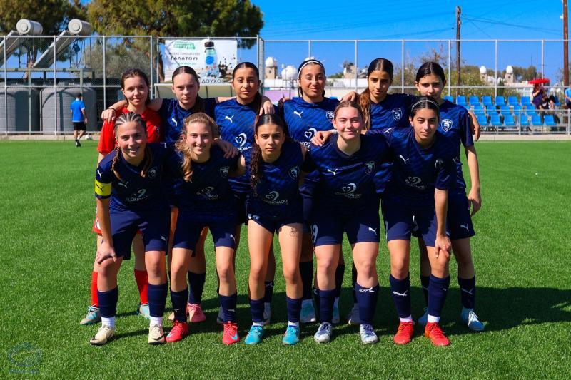 Πρωτάθλημα Κοριτσιών Κ-18: Στο +7 οι Apollon Ladies thumb