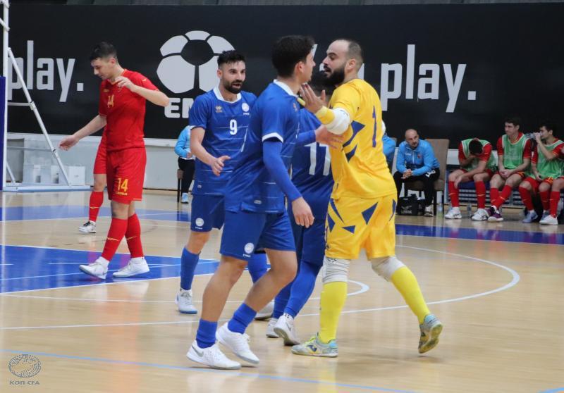 Εθνική Futsal: Σήμερα το δεύτερο φιλικό στο Μαυροβούνιο thumb