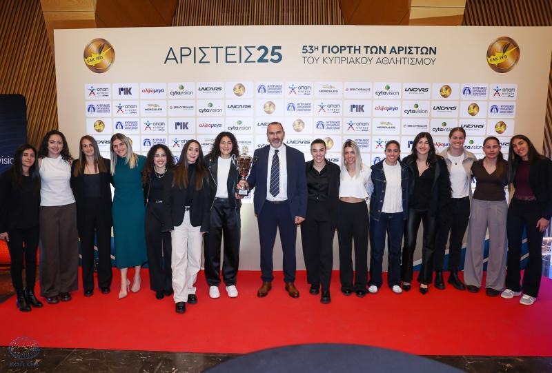 Εθνική Γυναικών: Ψηφίστηκε στις κορυφαίες ομάδες της χρονιάς thumb