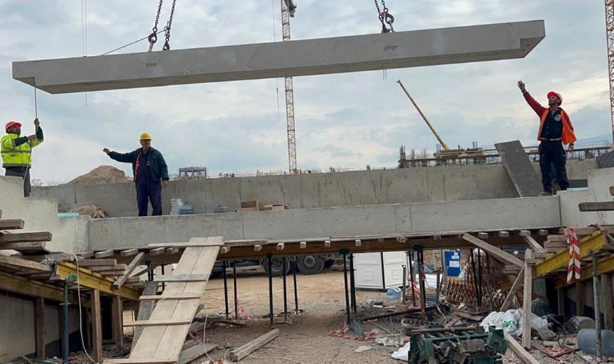 Μπαίνουν οι πρώτες κερκίδες στο γήπεδο του Βοτανικού! thumb