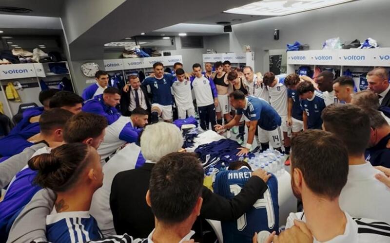 Η αρχηγική ομιλία Παυλίδη πριν την Ολλανδία: «Έχουμε μέταλλο, να δείξουμε τι ομάδα είμαστε» thumb