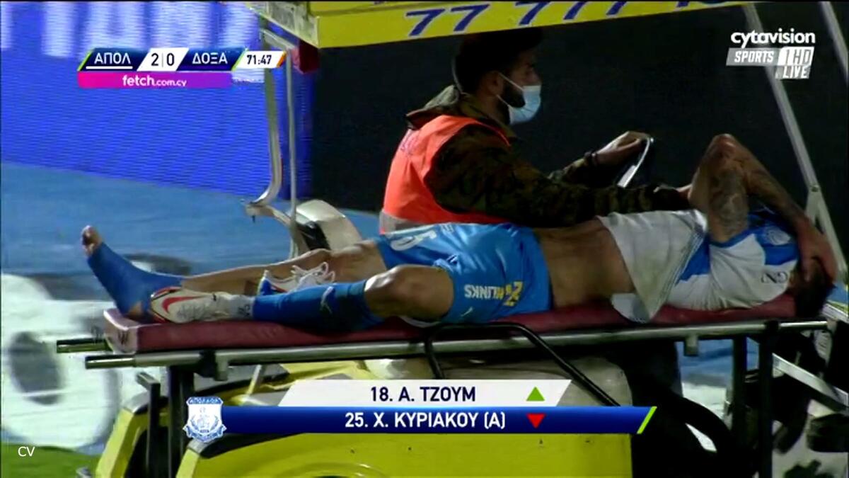 ΑΤΥΧΙΑ και μεγάλη αγωνία για Χάμπο  thumb