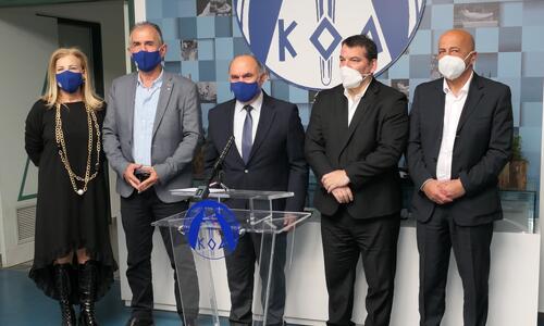 Ο Πρόεδρος ΚΟΑ συναντήθηκε με τον Πύρρο Δήμα thumb