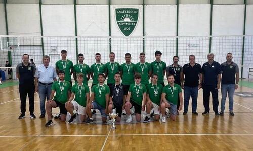 Βόλεϊ: Δευτεραθλήτρια Κ18 εφήβων η Αναγέννηση thumb