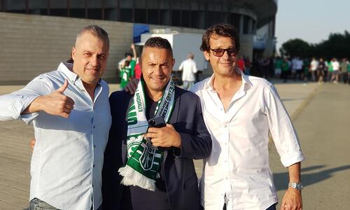 Στο γήπεδο ο John Christodoulou (pic) thumb