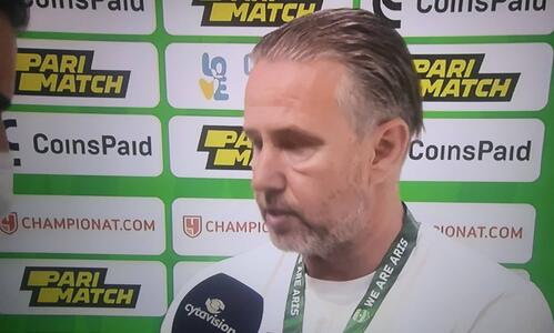 Προπονητής Νέφτσι: «Θα προκριθούμε με 3-0...» thumb