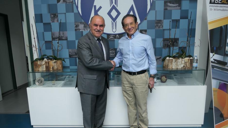 Συνάντηση με την Κυπριακή Ομοσπονδία Γυμναστικής στον ΚΟΑ thumb