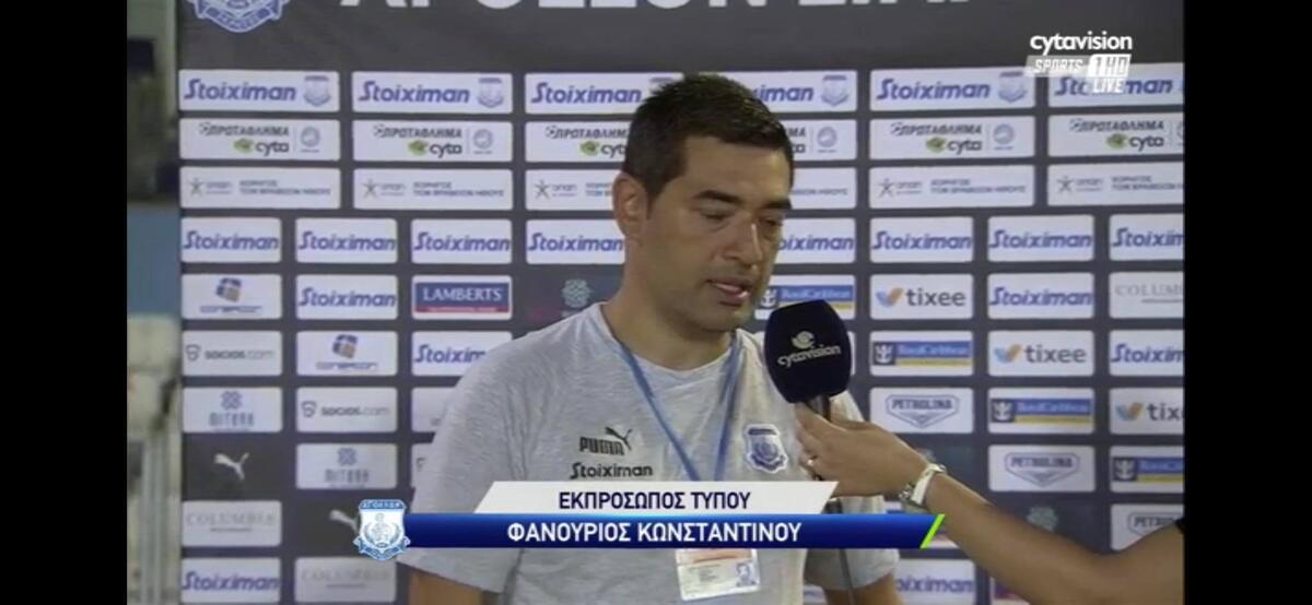 Φανούριος: «Κρατάμε τη νίκη και βλέπουμε τον επόμενο αγώνα...» thumb