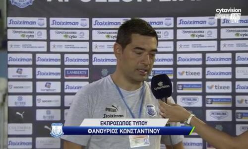 Φανούριος: «Κρατάμε τη νίκη και βλέπουμε τον επόμενο αγώνα...» thumb