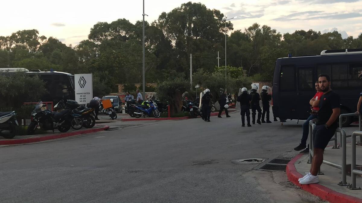 Φωτογραφίες Sportime: ''Αστακός'' το ''Γεώργιος Καραϊσκάκης'', παντού αστυνομία! thumb