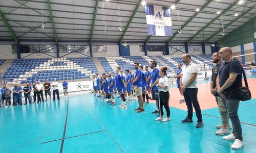 Αγιασμός για όλα τα τμήματα παρουσία Χαμπουλλά (φωτογραφίες) thumb