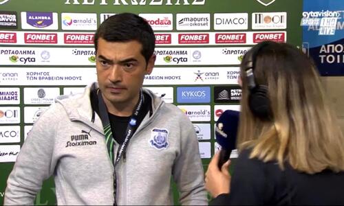 Παράπονα Απόλλωνα: «Μπορούσαμε να κερδίσουμε… αλλά όχι τον κύριο Φωτίου» thumb