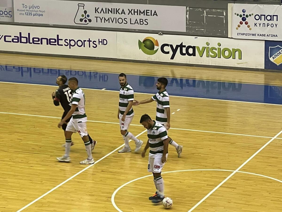 Futsal: Νίκη για Ομόνοια thumb