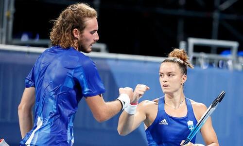 Ρίχνονται στη μάχη του Rome Masters Τσιτσιπάς και Σάκκαρη thumb