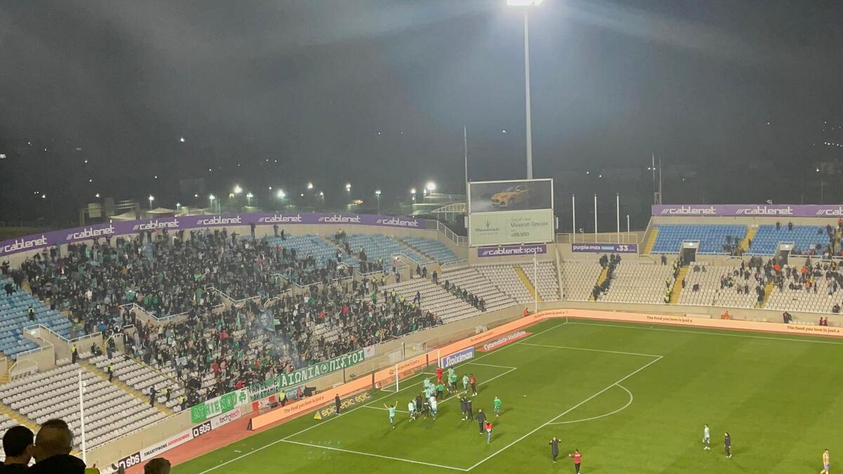 Bίντεο ST: Το γκολ-πρόκρισης της Ομόνοιας από την άσπρη βούλα και τα πανηγύρια! thumb