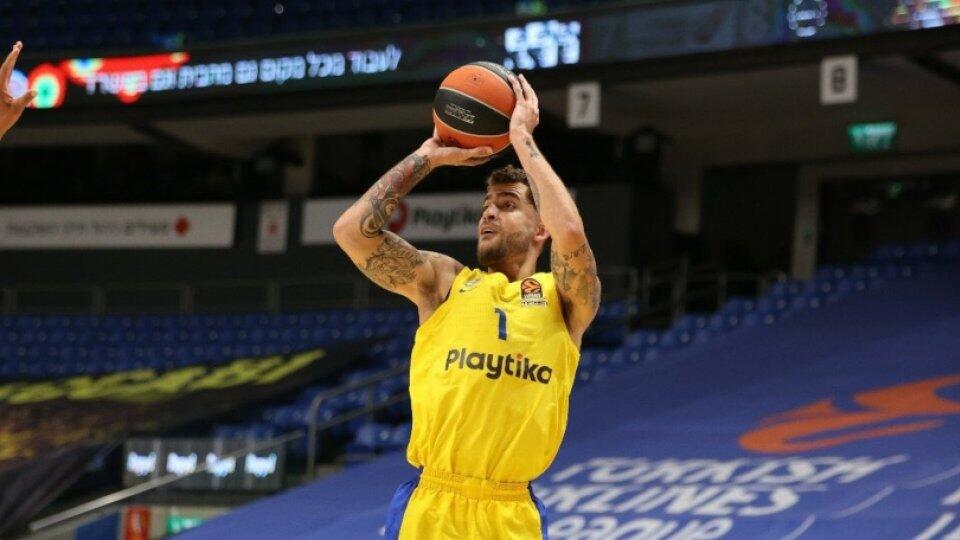 Μακάμπι - Ερυθρός Αστέρας 81-76: Νίκη οξυγόνο για τους Ισραηλινούς thumb