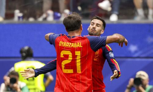 Ισπανία - Αυστρία 3-0: Εύκολα στους «16» οι Ίβηρες με πρωταγωνιστή Ογιαρθάμπαλ thumb