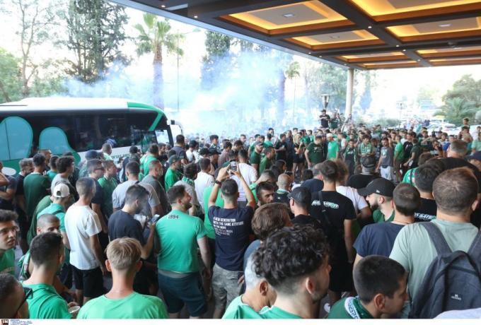 Κίνηση οπαδών πριν το Παναθηναϊκός-Ολυμπιακός! thumb