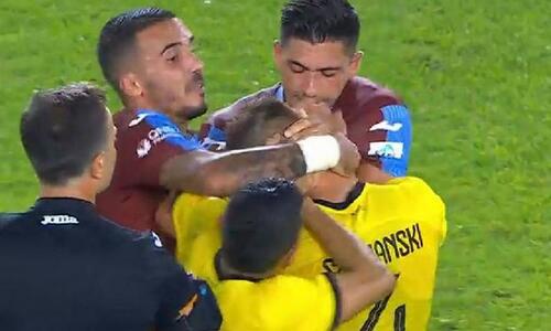 Πιάστηκαν στα χέρια Μπακασέτας-Σιμάνσκι! thumb