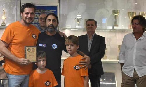 Τίμησαν τον Χάρη Βασιλείου οι «πορτοκαλί» (ΦΩΤΟ) thumb
