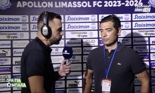 Φ.Κωνσταντίνου: «Μεγαλεπήβολοι οι στόχοι μας» - τι είπε για τα αγωνιστικά thumb