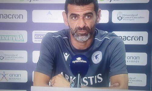 Πογιατζής: «Δεν μας ικανοποιεί το αποτέλεσμα...»  thumb