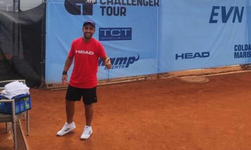 Ο Χρήστος Τζορμπατζάκης ως Line Umpire στην Αυστρία thumb