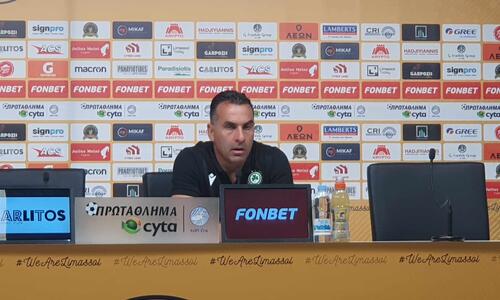 «Δεν έχω παράπονο από τους παίκτες μου, αυτά συμβαίνουν» thumb
