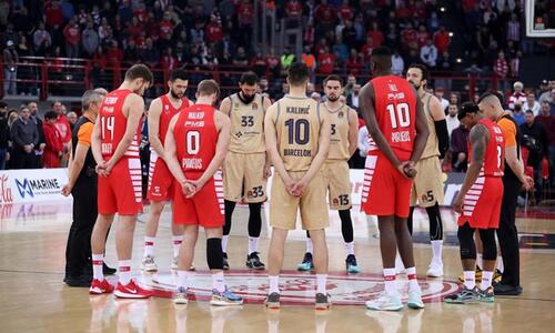 EuroLeague: Ενός λεπτού σιγή για τα θύματα στο Ισραήλ thumb