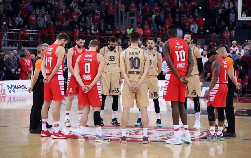 EuroLeague: Ενός λεπτού σιγή για τα θύματα στο Ισραήλ thumb