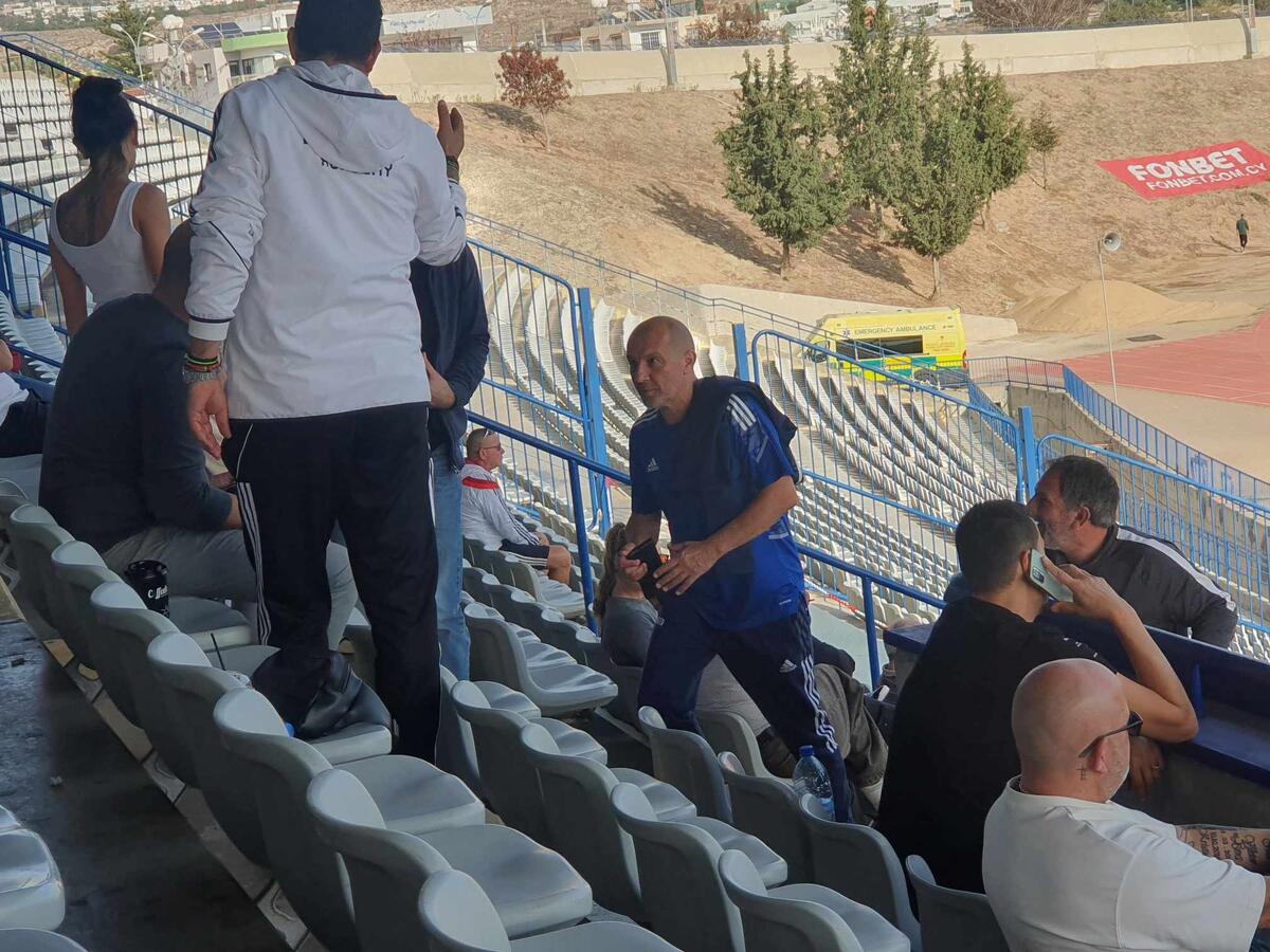 ΦΩΤΟ ST: Ο Βέσκο στο «Στέλιος Κυριακίδης» thumb