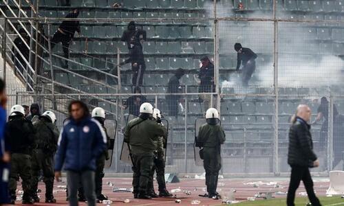 Η τιμωρία του Ολυμπιακού για τα επεισόδια στον Βόλο thumb