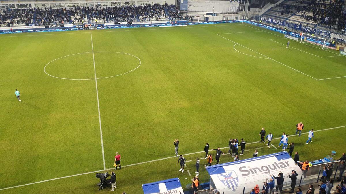 ΒΙΝΤΕΟ ST: Το «ξέσπασμα» στο 2-1 και ο χαμός στο «Αντώνης Παπαδόπουλος» thumb