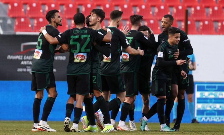 Super League: Άνετο πέρασμα για Παναθηναϊκό απ’ τις Σέρρες  thumb