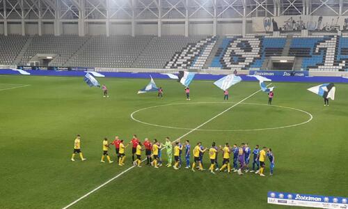 Απόλλων-ΑΕΛ: Η είσοδος στο άδειο «AlphaMega Stadium» (ΒΙΝΤΕΟ) thumb