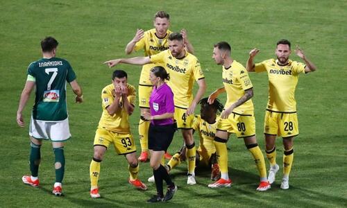 Άρης / Επίσημη καταγγελία στην UEFA για τη Φραπάρ και τον VARίστα thumb
