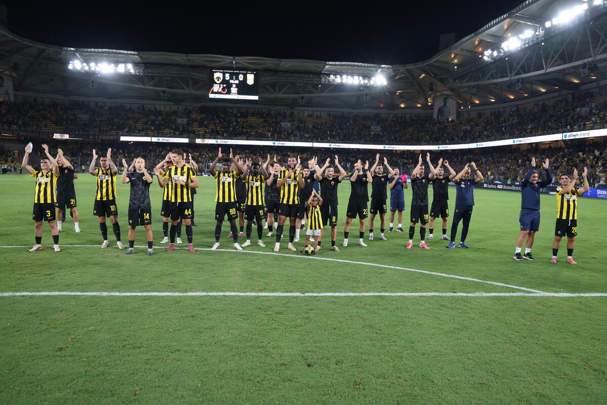 Super League: «Μαγική» νίκη με πέντε τέρματα της ΑΕΚ thumb