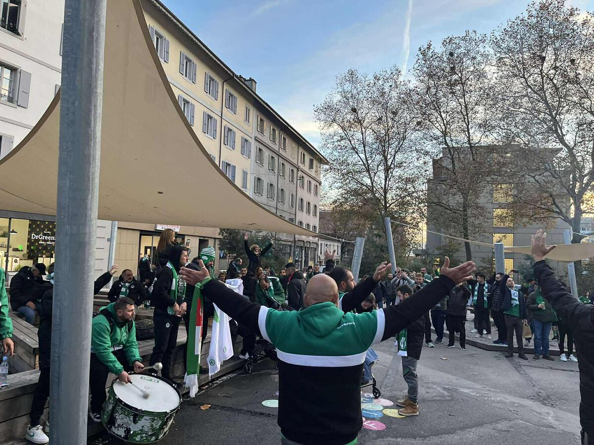 ΦΩΤΟΣ-ΒΙΝΤΕΟ S.T: To πράσινο... pre-game στη Λωζάνη! thumb